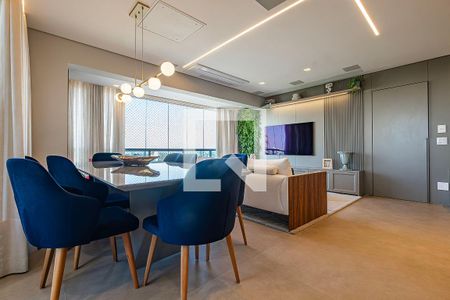 Sala/Cozinha de apartamento à venda com 3 quartos, 162m² em Pinheiros, São Paulo