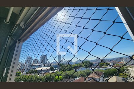 Vista da Sala de apartamento para alugar com 2 quartos, 62m² em Ponta da Praia, Santos