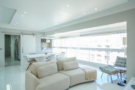 Sala de apartamento à venda com 3 quartos, 113m² em Santo Antônio, São Caetano do Sul