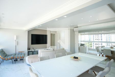 Sala de apartamento à venda com 3 quartos, 113m² em Santo Antônio, São Caetano do Sul