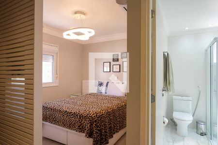 Suíte de apartamento à venda com 3 quartos, 113m² em Santo Antônio, São Caetano do Sul