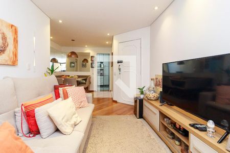 Sala de apartamento à venda com 3 quartos, 79m² em Brooklin, São Paulo