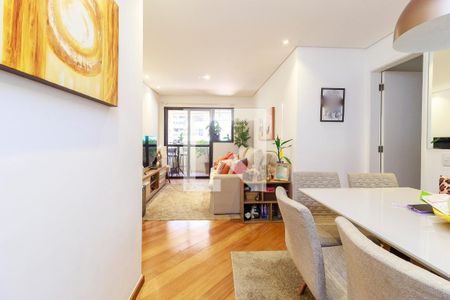 Sala de apartamento à venda com 3 quartos, 79m² em Brooklin, São Paulo