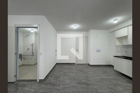 Sala de apartamento para alugar com 1 quarto, 37m² em Jardim, Santo André
