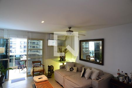 Sala de apartamento à venda com 1 quarto, 65m² em Barra da Tijuca, Rio de Janeiro