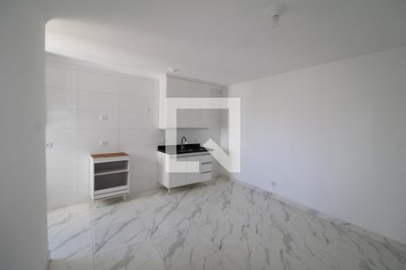 Sala/Cozinha de apartamento à venda com 1 quarto, 38m² em Parque Peruche, São Paulo