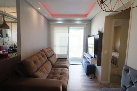 Sala de apartamento para alugar com 2 quartos, 50m² em Jaguaribe, Osasco