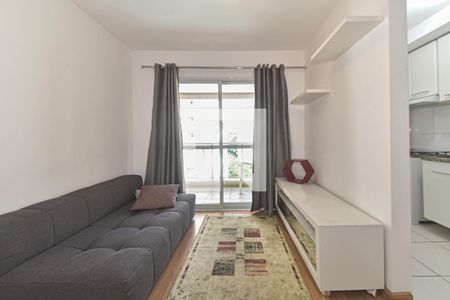 Sala de apartamento para alugar com 1 quarto, 36m² em Santo Amaro, São Paulo
