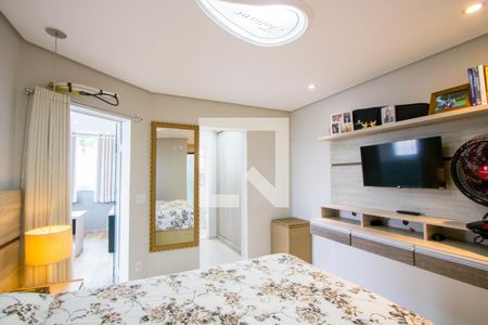 Quarto 1 - Suíte de casa à venda com 3 quartos, 215m² em Vila Pires, Santo André