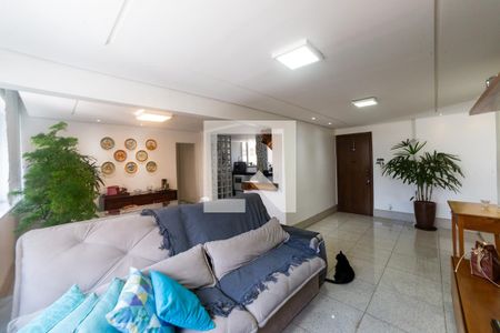 Sala de apartamento à venda com 3 quartos, 105m² em Cruzeiro, Belo Horizonte