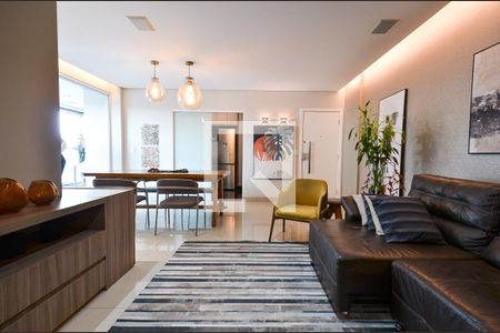 Sala de apartamento para alugar com 4 quartos, 147m² em Maria Virgínia, Belo Horizonte