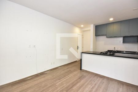 Sala/Cozinha de apartamento para alugar com 2 quartos, 60m² em Vila Suzana, São Paulo