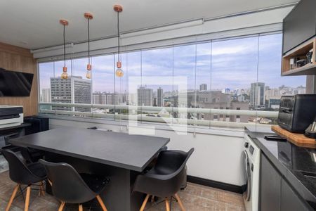 Varanda e Área de Serviço de apartamento à venda com 1 quarto, 47m² em Parque Industrial Tomas Edson, São Paulo