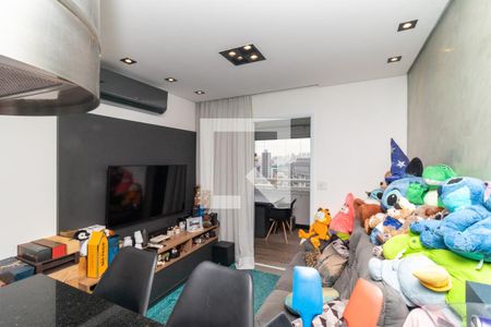 Sala de apartamento à venda com 1 quarto, 47m² em Parque Industrial Tomas Edson, São Paulo