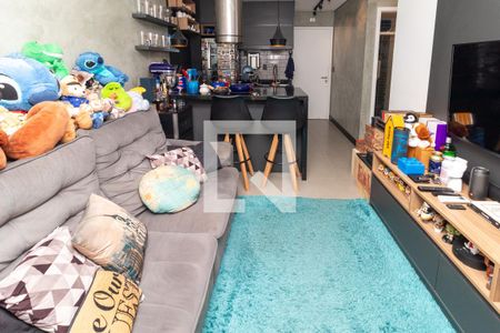 Sala de apartamento à venda com 1 quarto, 47m² em Parque Industrial Tomas Edson, São Paulo