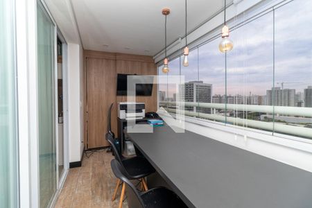 Varanda e Área de Serviço de apartamento à venda com 1 quarto, 47m² em Parque Industrial Tomas Edson, São Paulo