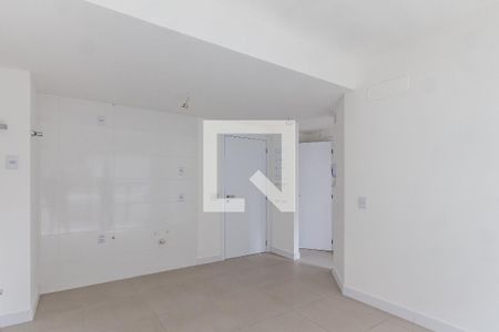Sala/Cozinha de apartamento à venda com 1 quarto, 45m² em Farroupilha, Porto Alegre