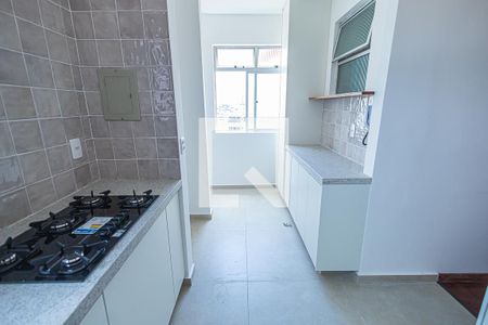 cozinha de apartamento à venda com 3 quartos, 90m² em Castelo, Belo Horizonte