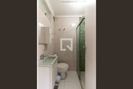 Banheiro da Suíte de apartamento à venda com 1 quarto, 29m² em Higienópolis, São Paulo