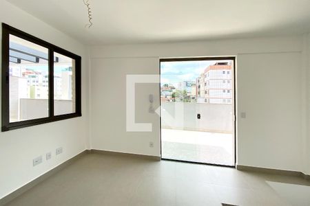 Sala de Estar de apartamento à venda com 3 quartos, 135m² em Sagrada Família, Belo Horizonte