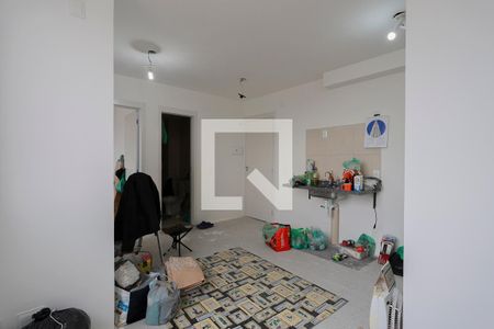 Sala/Cozinha de apartamento à venda com 2 quartos, 38m² em Vila Hebe, São Paulo