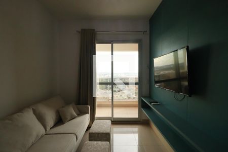 Sala de apartamento para alugar com 1 quarto, 37m² em Ribeirânia, Ribeirão Preto