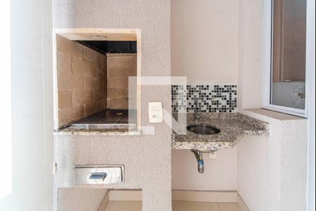 Varanda Gourmet de apartamento para alugar com 2 quartos, 67m² em Vila Homero Thon, Santo André