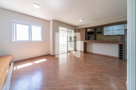 Sala de apartamento para alugar com 2 quartos, 67m² em Vila Homero Thon, Santo André