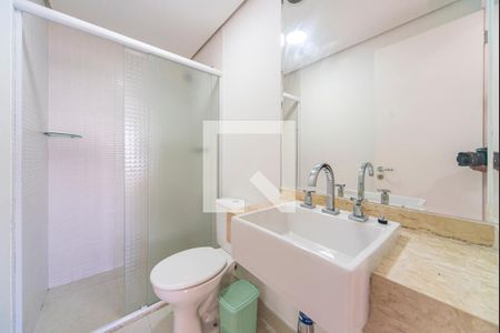Banheiro  de apartamento para alugar com 2 quartos, 67m² em Vila Homero Thon, Santo André
