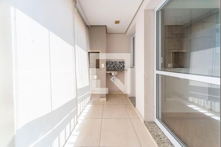 Varanda Gourmet de apartamento para alugar com 2 quartos, 67m² em Vila Homero Thon, Santo André