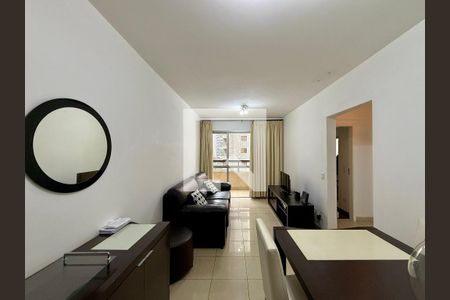 Sala de apartamento para alugar com 2 quartos, 60m² em Brooklin, São Paulo
