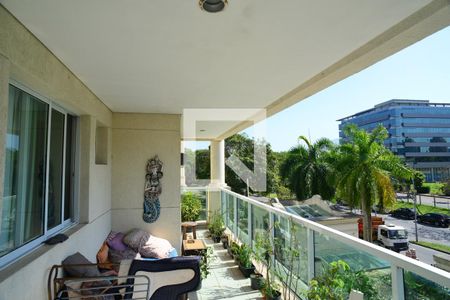 Varanda de apartamento à venda com 3 quartos, 130m² em Barra da Tijuca, Rio de Janeiro