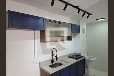 Sala/Cozinha de apartamento à venda com 2 quartos, 36m² em Vila Flora, Guarulhos