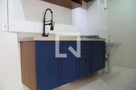 Sala/Cozinha de apartamento à venda com 2 quartos, 36m² em Vila Flora, Guarulhos