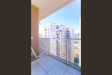 Varanda da Sala de apartamento à venda com 2 quartos, 53m² em Cachambi, Rio de Janeiro