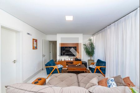 Sala de apartamento à venda com 4 quartos, 174m² em Vale do Sereno, Nova Lima