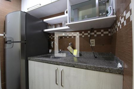 Sala/Cozinha de apartamento para alugar com 1 quarto, 37m² em Indianópolis, São Paulo