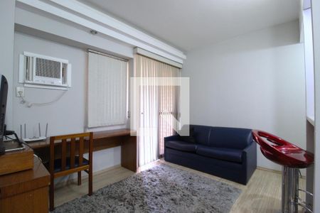 Sala/Cozinha de apartamento para alugar com 1 quarto, 37m² em Indianópolis, São Paulo