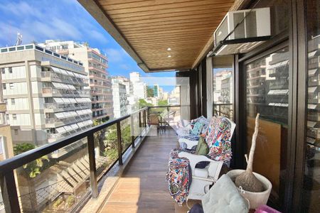Varanda  de apartamento para alugar com 4 quartos, 185m² em Ipanema, Rio de Janeiro