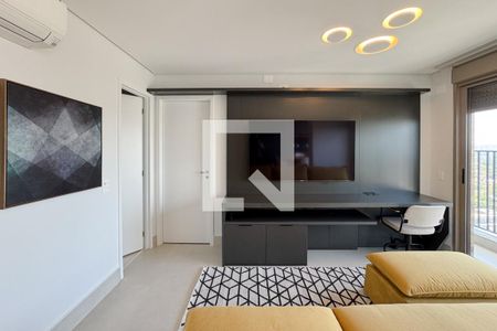 Sala de apartamento para alugar com 1 quarto, 71m² em Pinheiros, São Paulo