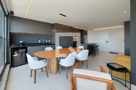Sala de apartamento para alugar com 1 quarto, 71m² em Pinheiros, São Paulo