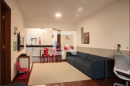 Sala de apartamento à venda com 3 quartos, 102m² em Chácara Inglesa, São Paulo