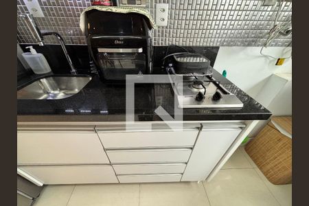 Cozinha de apartamento para alugar com 1 quarto, 45m² em Vila Nova Conceição, São Paulo