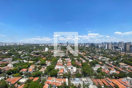 vista piscina de apartamento à venda com 2 quartos, 70m² em Pinheiros, São Paulo