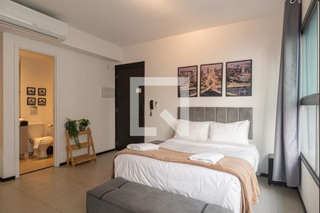 Sala/Quarto de kitnet/studio para alugar com 1 quarto, 27m² em Consolação, São Paulo