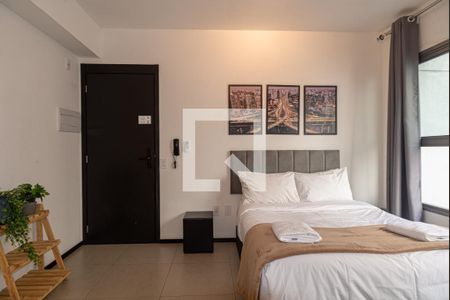 Sala/Quarto de kitnet/studio para alugar com 1 quarto, 27m² em Consolação, São Paulo