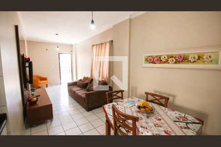 Sala de apartamento para alugar com 2 quartos, 66m² em Vila Tupi, Praia Grande