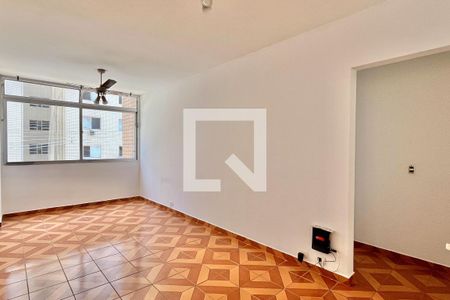 Sala de apartamento para alugar com 2 quartos, 66m² em Gonzaga, Santos