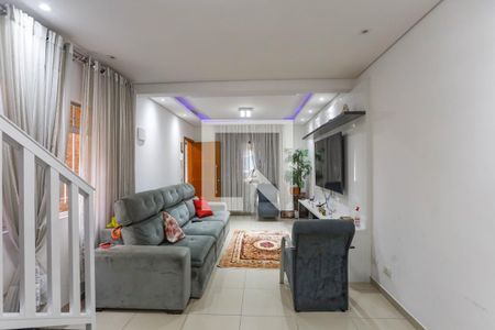 Sala  de casa à venda com 5 quartos, 261m² em Piraporinha, Diadema