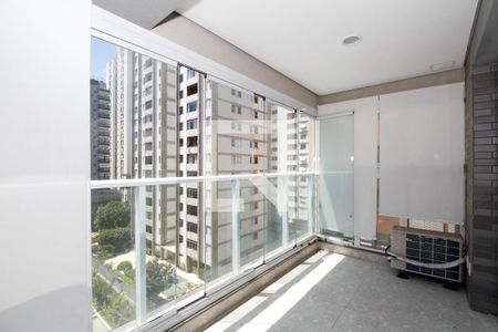 Varanda e Área de Serviço de apartamento à venda com 2 quartos, 66m² em Paraíso, São Paulo